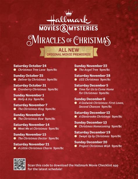 Hallmark Channel And Hallmark Movies And Mysteries Channel Release New