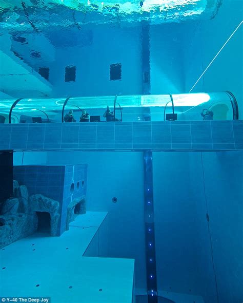Hold Your Breath The Worlds Deepest Pool Goes 137 Feet Below The