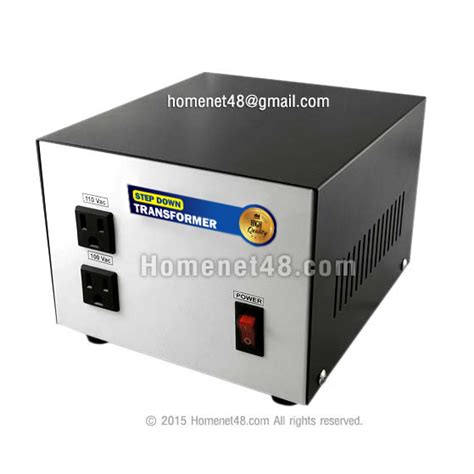 หม้อแปลงไฟฟ้า 220V เป็น 110V+100V (1000VA) (ประกัน 1 ปี) - Homenet48