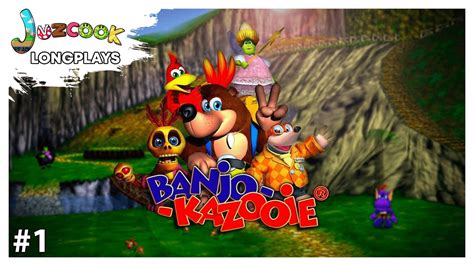 Banjo Kazooie N64 Full Playthrough Longplay Part 1 Youtube