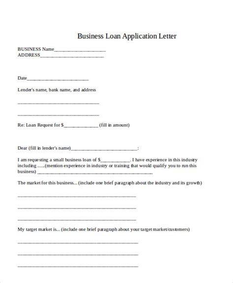 formal application letter template  premium