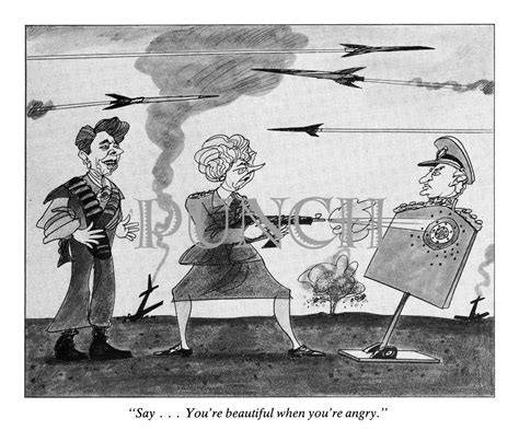 Cold War Ronald Reagan And Margaret Thatcher Cartoons From Punch