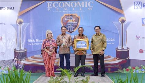 Nusabali Bpd Bali Raih The Best Indonesia Enterprises Risk