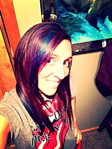 Hair By Heidi Blue And Purple Hair Purple