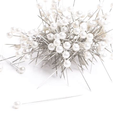 Bulk Round Pearl Corsage Pins Floral Design Accessories Floral