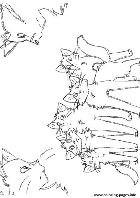 Enjoy these free coloring pages to color and paint for kids of all ages: Warrior Cats Sketch Thegreatgreywolf A4 Coloring Pages ...