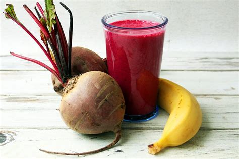 Beetroot And Banana Smoothie Action Reaction Training