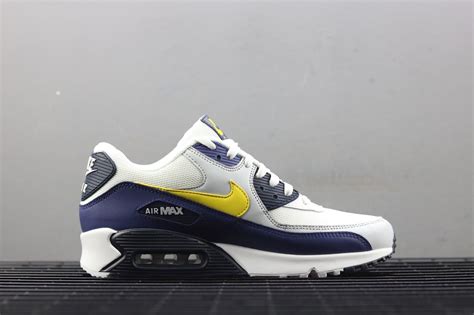 Nike Air Max 90 Essential White Tour Yellow Blue Aj1285 101 Seplook