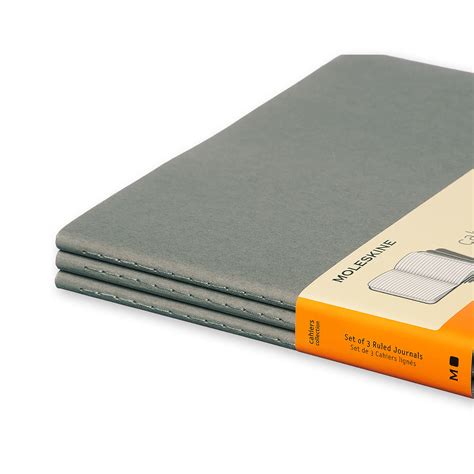 Buy Moleskine Cahier Extra Large Soft Cover Ruled Journal Pebble Grey