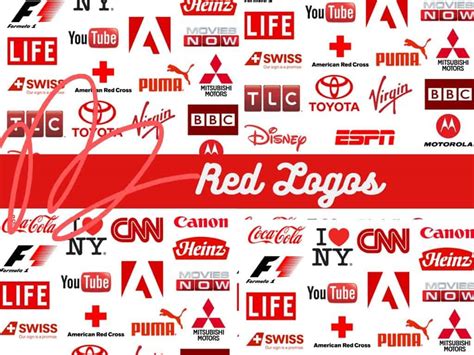 Top 25 Red Logos Designs Industries Branding