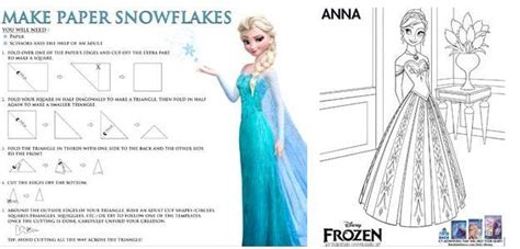 Disneys Frozen Printable Activity Sheets