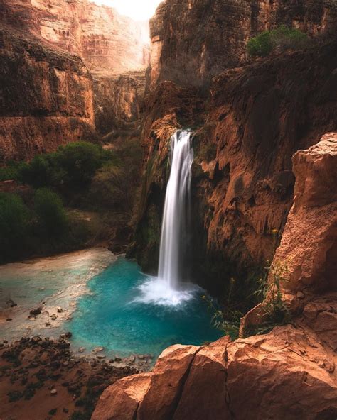 Waterfall Vokneox On Instagram Havasupai Photo Bypaigetingey