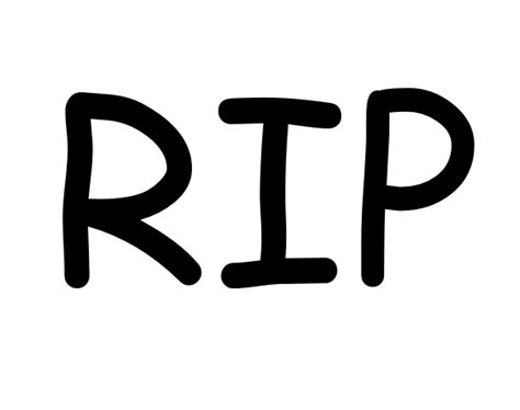 Text Tumblr Rip Png Download 585462 Free Transparent Text Png
