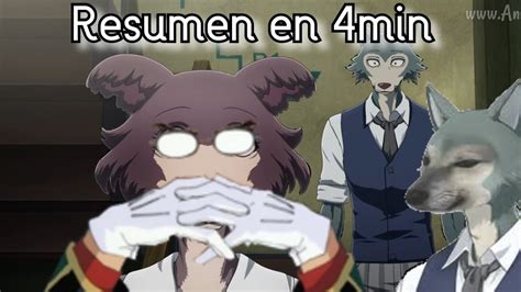 Beastars Temp 2 Cap1 En 4 Min Resumen Youtube