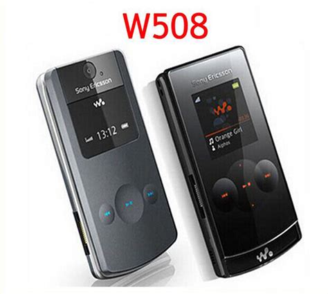 Sony ericsson reveals four new cell phones, including a walkman handset for north america. Sony Ericsson W508i Walkman Flip Fold GSM Stylish(Unlocked ...