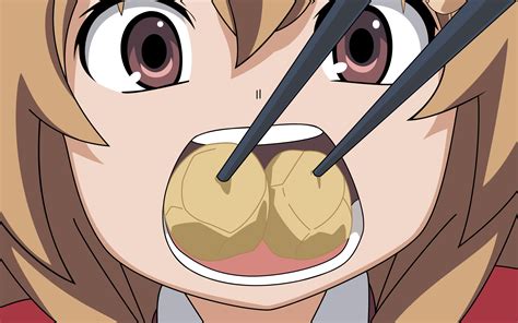 Wallpaper Illustration Anime Cartoon Toradora Mouth Aisaka Taiga