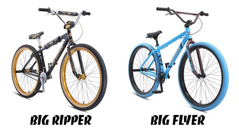 Se Bikes Big Ripper Vs Big Flyer Swiss Cycles