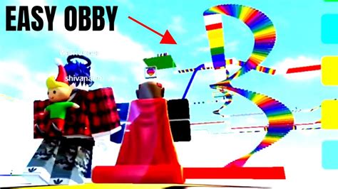 Speedrun Easy Obby Roblox Youtube