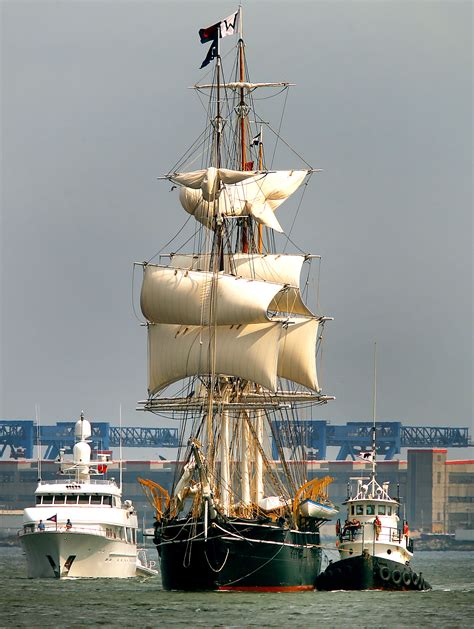 A 21st Century Sail On A 19th Century Whaling Ship The