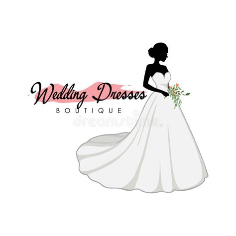 Bridal Boutique Logo Gown Logo Icon Mannequin Fashion Beautiful