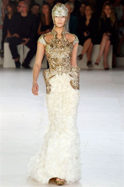 Wed 9 mar 2011 00.46 gmt. Alexander McQueen Spring 2012: Sea-Inspired Dresses | OneWed