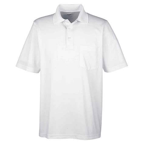 White Polo Shirt Mockup