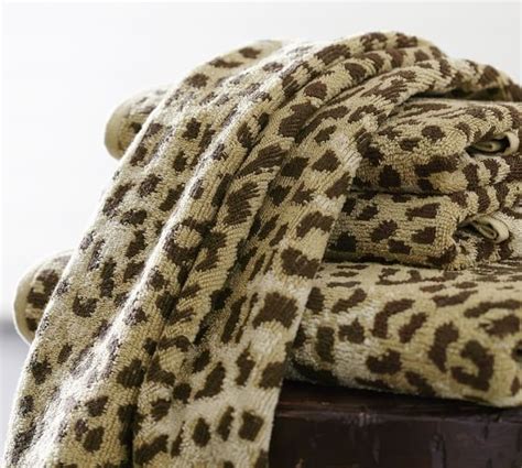 Make bath time more pleasurable by stocking up on animal prints bath towels, hand towels, and washcloths from zazzle today! Leopard Jacquard 600-gram Weight Bath Towels | Pottery Barn
