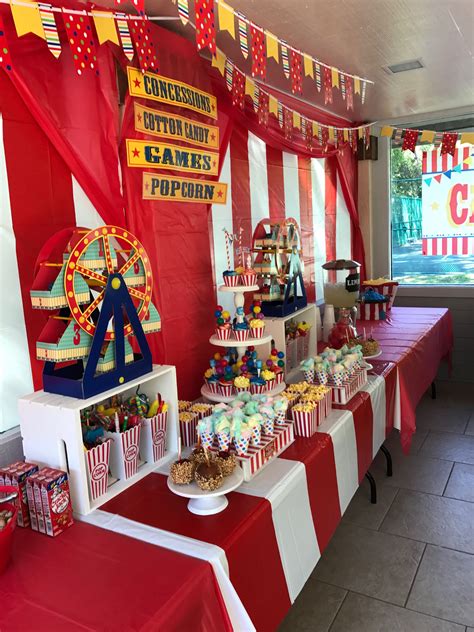 Carnival Theme Birthday Party Carnival Themed Party Carnival