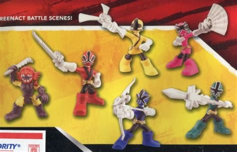 Power Rangers Samurai Action Figure Pack Mini Battle Ready Figures
