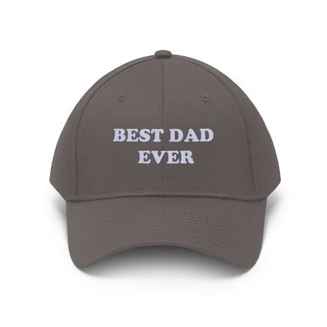 Best Dad Ever Hat Fathers Day T Dad Hat Father Etsy