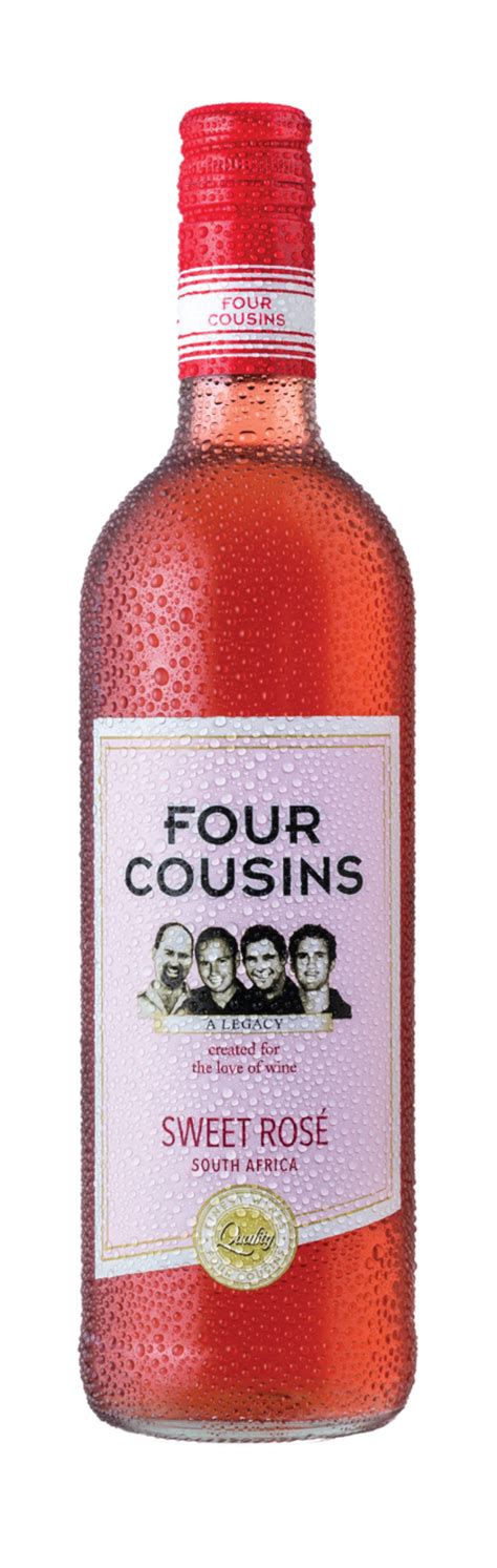 Four Cousins Natural Sweet Rose 12 X 750ml