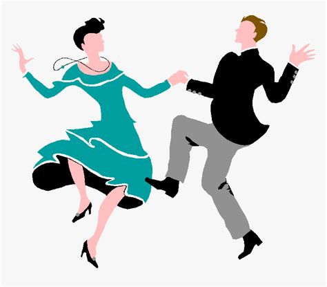 Dancer Transparent Clip Art Clipart Couple Dancing Hd Png Download