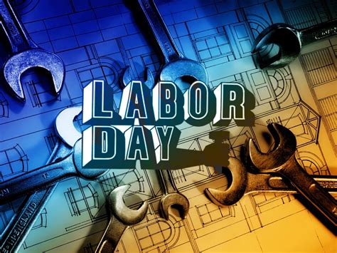 Happy Labor Day Wishes Flag Hd Wallpaper
