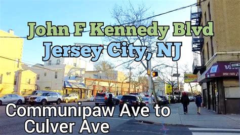 Walking on John F Kennedy Blvd in Jersey City, New Jersey | Communipaw