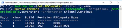 Check Version Of Powershell Localhost And Remote Hosts Sid 500com
