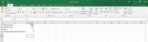 How To Calculate Compound Interest In Excel