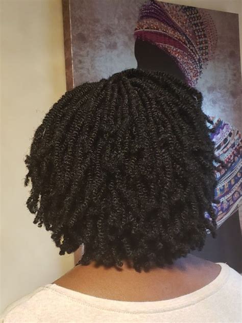 Like its name, nubian silk is smooth and silky, giving your hair a flow and touch of elegance. Short Crochet Nubian Twist I done on My VIP Client. | Frisuren