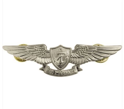 Vanguard Navy Badge Aviation Warfare Specialist Regulation Size