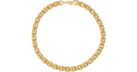 Talis Chains Cannes Necklace In Metallic Lyst
