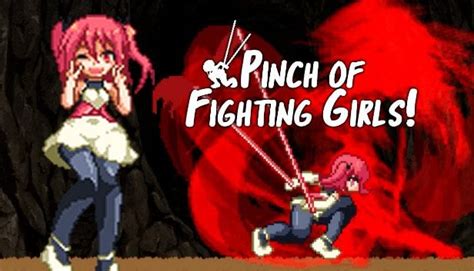 pinch of fighting girls pinch of fighting girls is a cute sideways action fighting game you