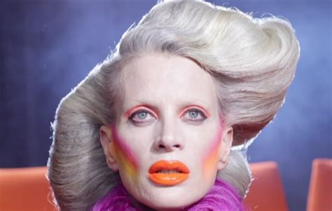 Nowness Tribute To Kristen Mcmenamy Miles Aldridge Scarecrow Makeup