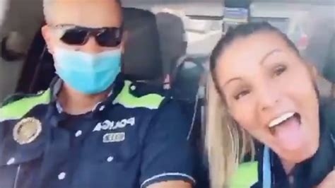 Sexy Cop Yolanda Moll Fired After Posting Video To Tiktok Nude