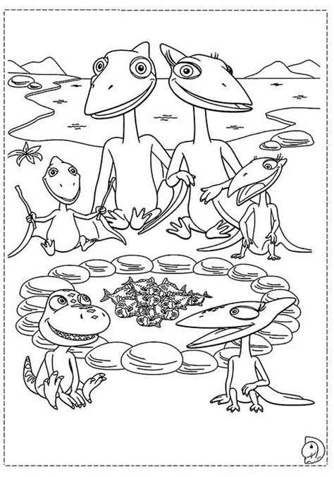 This coloring pages was posted in september 1, 2019 at 7:50 am. Dinosaur Train dibujos para colorear