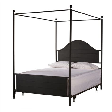 Inspect the frame from time to time and tighten any loose screws. Cumberland Canopy Metal Bed Hillsdale Furniture ...
