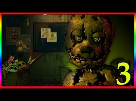 Five Nights At Freddys 3 Fazbear S Fright The Horror Attraction YouTube