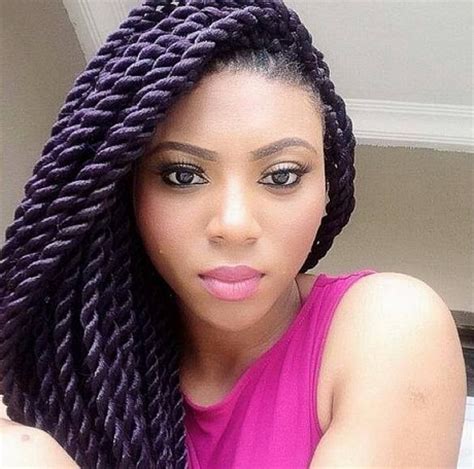 African women love to wear this big box braided black hairstyle to stay updated with latest trend. 2016 black braid hairstyles