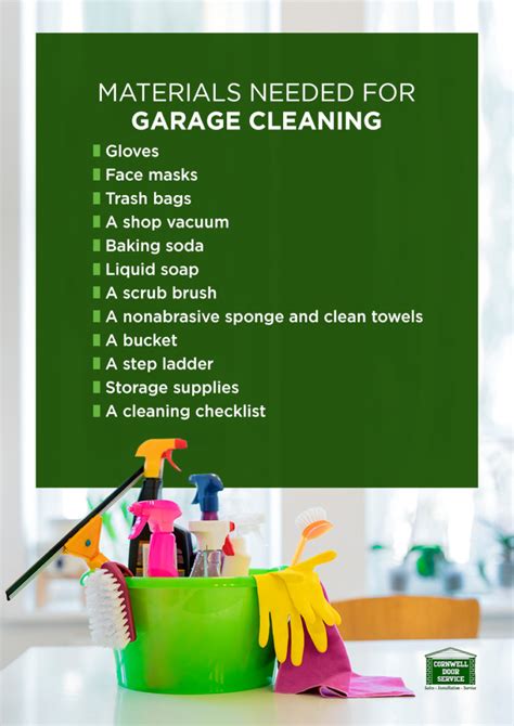 Garage Spring Cleaning Checklist How To Clean Your Garage