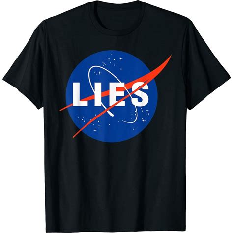 Lies Conspiracy Theory Flat Earth Woke Truth Fun Tshirt Shopee