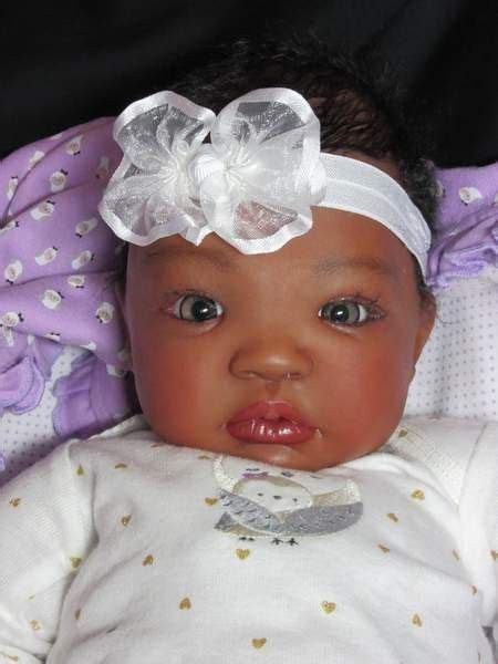 Pin By Vicky Bernard On Realistic African American Baby Dolls