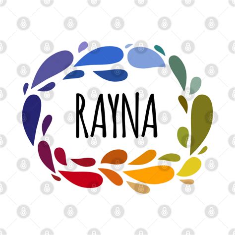 rayna name cute colorful t named rayna rayna t shirt teepublic